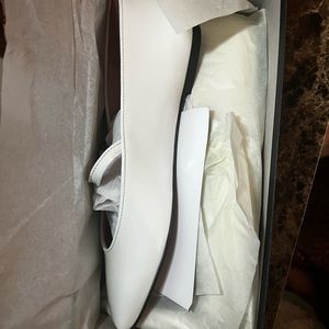 Ivory Mary Jane Ballet Flat